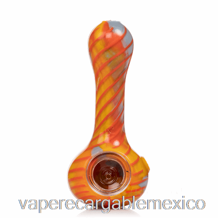 Vape Recargable Eyce Oraflex Espiral Silicona Cuchara Desierto (gris / Naranja / Sunglow)